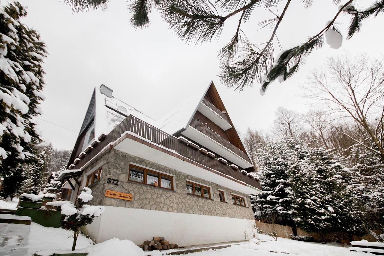 Willa Karolinka Stroza - Pet Friendly Myślenice Exteriör bild