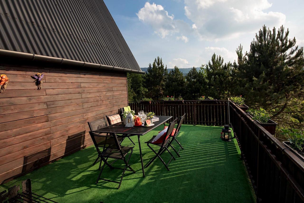 Willa Karolinka Stroza - Pet Friendly Myślenice Exteriör bild